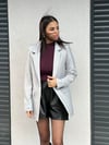 YÜN EFEKT BLAZER CEKET GRİ