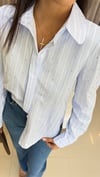 ZR MODEL TAŞLI POPLİN GÖMLEK BEBE MAVİ