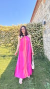 BOYUNDAN ASKILI MAXİ BOY ELBİSE YAZLIK