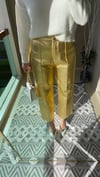 GOLD KAPLAMA PANTALON