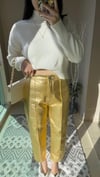 GOLD KAPLAMA PANTALON
