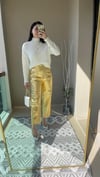 GOLD KAPLAMA PANTALON