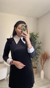 GÖMLEK YAKA KISA ELBİSE