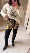 KAPLAMA DETAYLI PANTALON