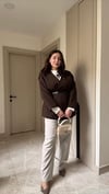 KEMERLİ KİMONO BLAZER CEKET