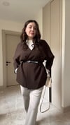 KEMERLİ KİMONO BLAZER CEKET