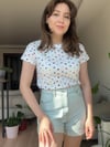 RENKLİ PUANTİYE DETAYLI TİŞÖRT