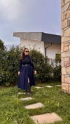 Yırtmaç detaylı pileli etek