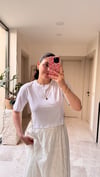 Zincir Detaylı Crop Tişört