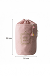 Çocuklar için Oyuncak & Çamaşır Sepeti – Mavi / Pembe, Dayanıklı Polyester