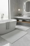 Makarna Banyo Paspası Kaymaz Tabanlı Yıkanabilir 2'li Set 60x100 & 40x60