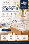 Net 2,3 mm Şeffaf PVC Masa Koruyucu – Kalın Mika Masa Örtüsü | Tüm Ebatlar