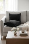 Puffy Pamuklu Kırlent Kılıfı 2'li Set 43x43 cm Fermuarlı Dekoratif Kırlent