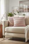 Puffy Pamuklu Kırlent Kılıfı 2'li Set 43x43 cm Fermuarlı Dekoratif Kırlent