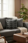 Puffy Pamuklu Kırlent Kılıfı 2'li Set 43x43 cm Fermuarlı Dekoratif Kırlent