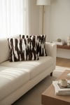 Puffy Pamuklu Kırlent Kılıfı 2'li Set 43x43 cm Fermuarlı Dekoratif Kırlent