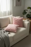 Puffy Pamuklu Kırlent Kılıfı 2'li Set 43x43 cm Fermuarlı Dekoratif Kırlent
