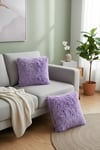Puffy Pamuklu Kırlent Kılıfı 2'li Set 43x43 cm Fermuarlı Dekoratif Kırlent