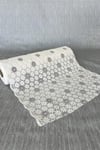 Pvc Şeffaf  Dantel Raf Örtüsü - Papatya_1009-A