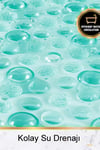 Süper kaydırmaz Silikon Banyo Paspası Vantuzlu Banyo Ve Duş Kaydırmazı