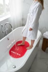 Süper kaydırmaz Silikon Banyo Paspası Vantuzlu Banyo Ve Duş Kaydırmazı