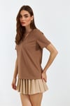 Kahverengi T-shirt