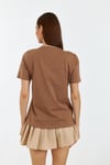 Kahverengi T-shirt
