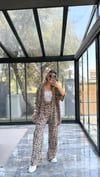 Leopar Desenli Takım