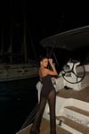 Siyah Dantelli Takım