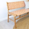 Napolyon Mango Deri Bench