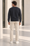 Erkek 2’li Set Bisiklet Yaka Basic Sweatshirt Antrasit & Lacivert Antrasit