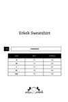 Erkek Antrasit 3 İplik Şardonlu Kalın Basic Bisiklet Yaka Oversize Sweatshirt