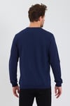 Erkek Baskılı Sweatshirt  Lacivert