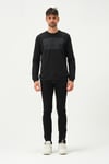 Erkek Baskılı Sweatshirt  Siyah