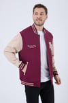 Erkek Bordo Kolej Ceket
