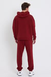 Erkek Jogger 3 İplik Eşofman Altı Bordo