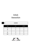 Erkek Oversize Kapüşonlu Kanguru Cepli 3 İplik İçi Polarlı Kahverengi Sweatshirt