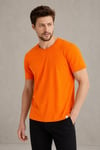 Erkek Regular Fit Bisiklet Yaka Basic 5'li Tişört Paketi – Siyah-Antrasit-Turuncu-Saks-Haki