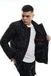 Erkek Regular Fit Mont Siyah