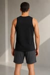 Erkek Slim Fit Atlet Siyah