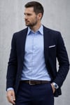 Erkek Uzun Kollu Regular Fit Pamuklu Kolay Ütülenebilir Oxford Gömlek