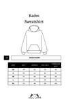Kadın Kapüşonlu Çift Yönlü Açılabilir Fermuarlı Sweatshirt Beyaz