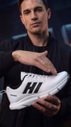 Erkek Beyaz Siyah Sneaker Günlük Sneaker Spor Ayakkabı 065