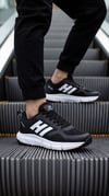 Erkek Beyaz Siyah Sneaker Günlük Sneaker Spor Ayakkabı 065
