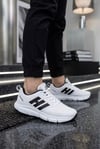 Erkek Beyaz Siyah Sneaker Günlük Sneaker Spor Ayakkabı 065