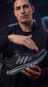 Erkek Beyaz Siyah Sneaker Günlük Sneaker Spor Ayakkabı 065