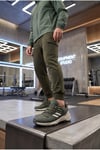 Erkek Haki Su İtici Günlük Sneaker Spor Ayakkabı 071