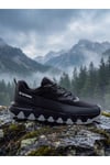 Erkek Siyah Füme Su İtici Günlük Sneaker Spor Ayakkabı 072