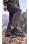 Erkek Siyah Füme Su İtici Günlük Sneaker Spor Ayakkabı 072