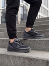Erkek Siyah Gold Sneaker Günlük Sneaker Spor Ayakkabı 064
